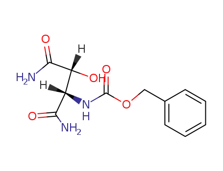 ((1S,2R)-1,2-Dicarbamoyl-2-hydroxy-ethyl)-carbamic acid benzyl ester