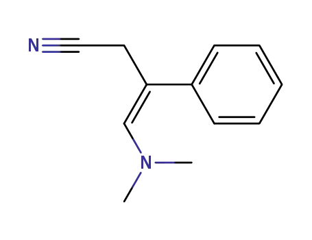 (Z)-4-Dimethylamino-3-phenyl-but-3-enenitrile