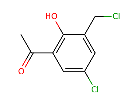 1-(5-CHLORO-3-CHLOROMETHYL-2-HYDROXY-PHENYL)-ETHANONE
