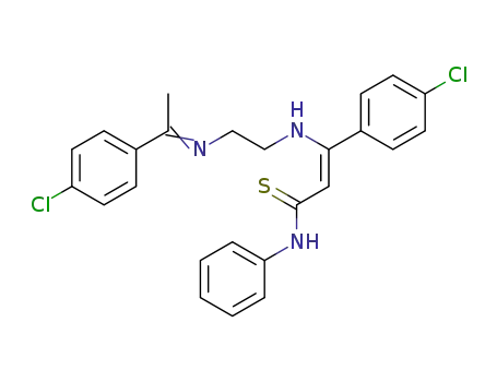 N<(1-p-chlorophenyl-2-phenylthiocarbamyl)-vinyl>-N'(methyl-p-chlorophenylmethylene)-ethylenediamine