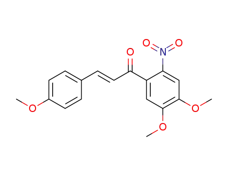 6'-nitro-4.3'.4'-trimethoxy-<i>trans</i>-chalcone