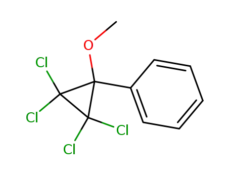 (2,2,3,3-Tetrachloro-1-methoxy-cyclopropyl)-benzene