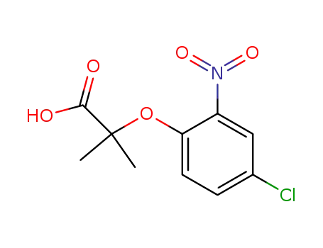 2-(4-chloro-2-nitrophenoxy)-2-methylpropanoic acid