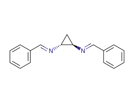 Molecular Structure of 733-41-5 (1,2-Cyclopropanediamine, N,N-dibenzylidene-, trans-)
