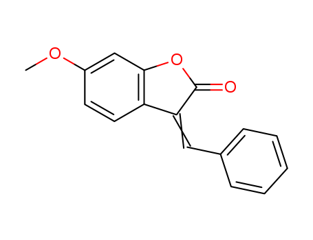 2(3H)-Benzofuranone, 6-methoxy-3-(phenylmethylene)-
