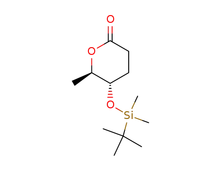 (5S,6R)-5-t-butyldimethylsiloxy-2H-pyran-2-one
