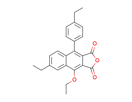 Naphtho[2,3-c]furan-1,3-dione, 4-ethoxy-6-ethyl-9-(4-ethylphenyl)-