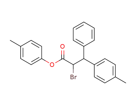 2-Bromo-3-phenyl-3-p-tolyl-propionic acid p-tolyl ester