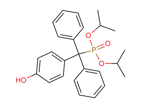 4-hydroxytriphenylmethyl-O,O-diisopropylphosphonate