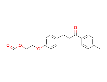 2-{4-[3-(4-Methylphenyl)-3-oxopropyl]phenoxy}ethyl acetate