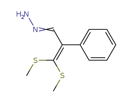 3,3-Bis<methylthio>-2-phenyl-acrylaldehydhydrazon