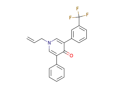 3-Phenyl-1-(prop-2-en-1-yl)-5-[3-(trifluoromethyl)phenyl]pyridin-4(1H)-one