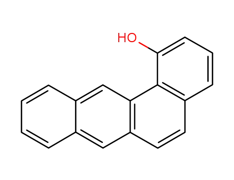 Molecular Structure of 69847-26-3 (1-HYDROXYBENZ(A)ANTHRACENE)