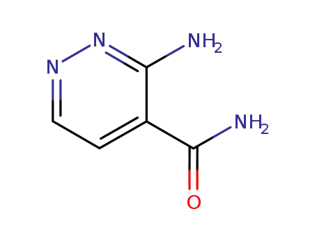 Molecular Structure of 34121-94-3 (4-Pyridazinecarboxamide,3-amino-(8CI,9CI))