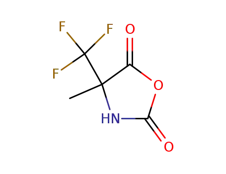 2,5-Oxazolidinedione,  4-methyl-4-(trifluoromethyl)-