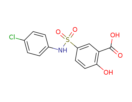 5-[(4-Chlorophenyl)sulfamoyl]-2-hydroxy-benzoate