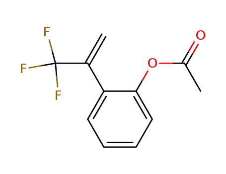 Phenol, 2-[1-(trifluoromethyl)ethenyl]-, acetate