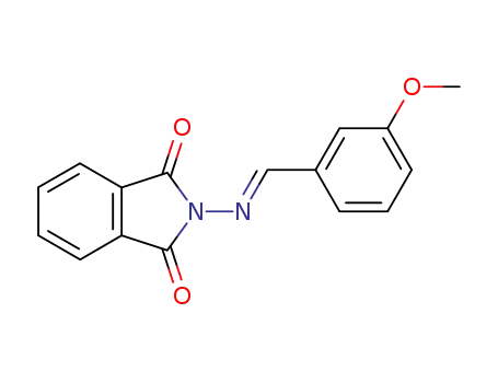 2-(((3-Methoxyphenyl)methylene)amino)-1H-isoindole-1,3(2H)-dione