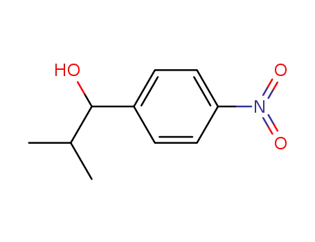 Molecular Structure of 56745-87-0 (Benzenemethanol, a-(1-methylethyl)-4-nitro-)