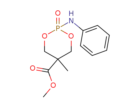 Methyl 2-anilino-5-methyl-2-oxo-1,3,2lambda5-dioxaphosphinane-5-carboxylate