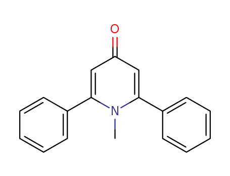 Molecular Structure of 19792-54-2 (1-methyl-2,6-diphenylpyridin-4(1H)-one)