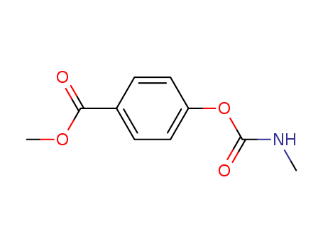 Benzoic acid,4-[[(methylamino)carbonyl]oxy]-, methyl ester cas  21998-12-9