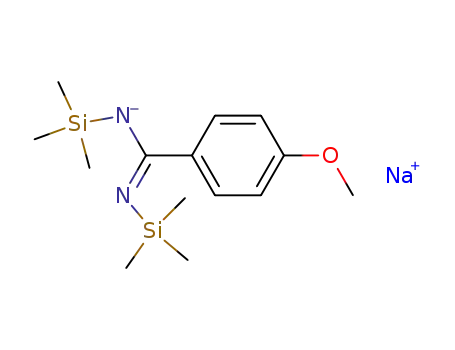 natrium-N,N'-bis(trimethylsilyl)-4-methoxybenzamidinat