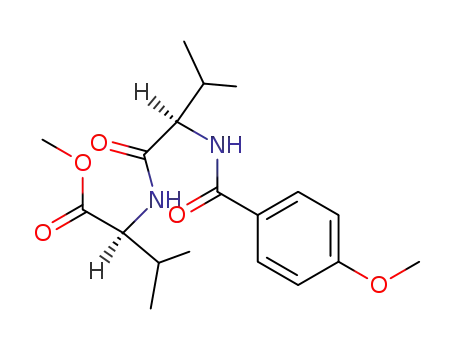 L-Valine, N-[N-(4-methoxybenzoyl)-D-valyl]-, methyl ester