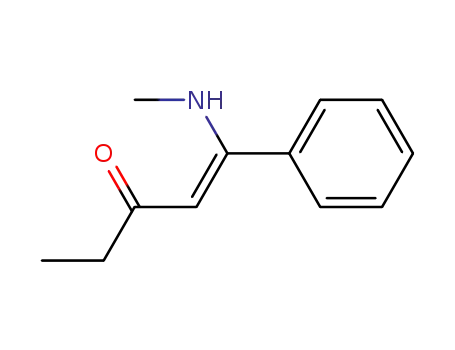 1-Penten-3-one, 1-(methylamino)-1-phenyl-