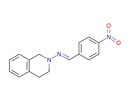 N-(p-nitrobenzylidene)amino-1,2,3,4-tetrahydroisoquinoline