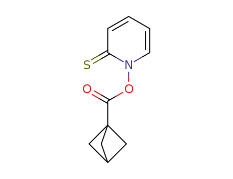 Bicyclo[1.1.1]pentane-1-carboxylic acid 2-thioxo-2H-pyridin-1-yl ester