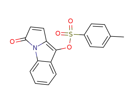3H-Pyrrolo[1,2-a]indol-3-one, 9-[[(4-methylphenyl)sulfonyl]oxy]-