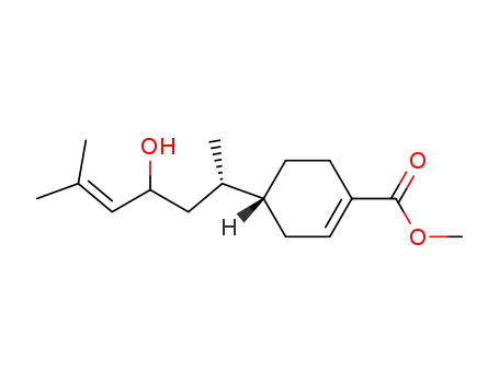 (R)-4-((S)-3-Hydroxy-1,5-dimethyl-hex-4-enyl)-cyclohex-1-enecarboxylic acid methyl ester