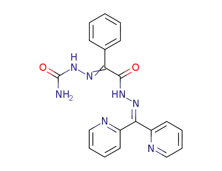 di-2-pyridyl ketone <phenyl(semicarbazono)acetyl>hydrazone