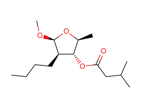 3-Methyl-butyric acid (2S,3R,4R,5S)-4-butyl-5-methoxy-2-methyl-tetrahydro-furan-3-yl ester