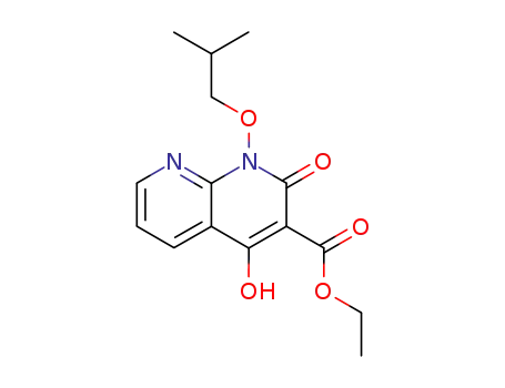 ethyl 4-hydroxy-1-isobutoxy-2-oxo-1,2-dihydro-1,8-naphthyridine-3-carboxylate