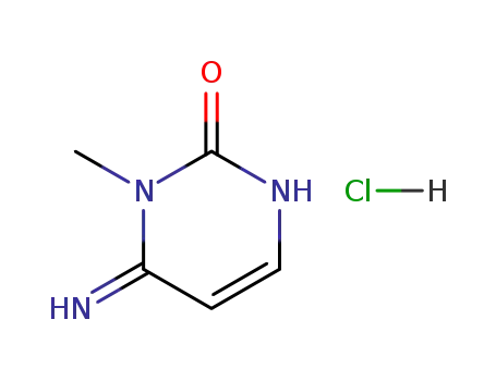 Molecular Structure of 90009-77-1 (3-METHYLCYTOSINE HYDROCHLORIDE)