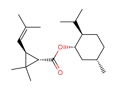 (1S,3S)-2,2-Dimethyl-3-(2-methyl-propenyl)-cyclopropanecarboxylic acid (1S,2R,5S)-2-isopropyl-5-methyl-cyclohexyl ester