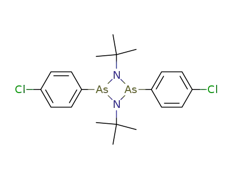 1,3-Di-tert-butyl-2,4-bis-(4-chloro-phenyl)-[1,3,2,4]diazadiarsetidine