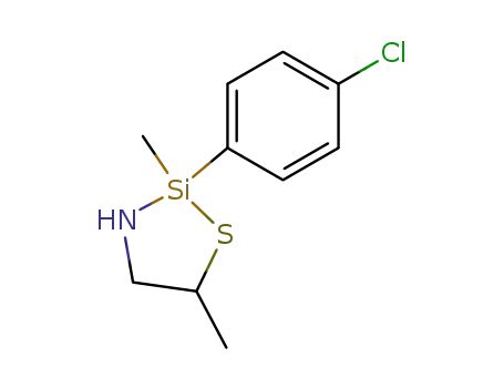 2-(4-Chloro-phenyl)-2,5-dimethyl-[1,3,2]thiazasilolidine
