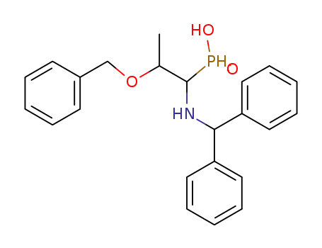 Phosphinic acid, [1-[(diphenylmethyl)amino]-2-(phenylmethoxy)propyl]-