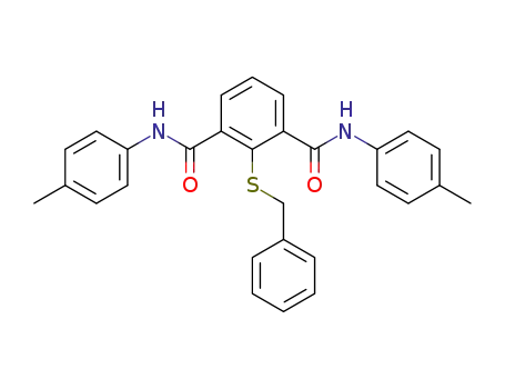 2-(Benzylthio)isophthalsaeure-(N,N'-di(p-tolyl)diamid)