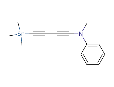 N-Methyl-N-[4-(trimethylstannyl)buta-1,3-diyn-1-yl]aniline