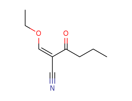 Hexanenitrile, 2-(ethoxymethylene)-3-oxo-, (Z)-