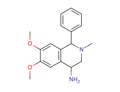 4-Isoquinolinamine, 1,2,3,4-tetrahydro-6,7-dimethoxy-2-methyl-1-phenyl-