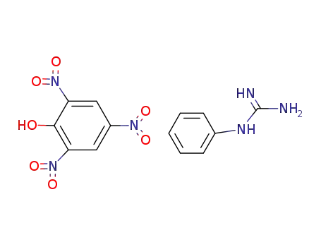 Guanidine, phenyl-, compd. with 2,4,6-trinitrophenol (1:1)