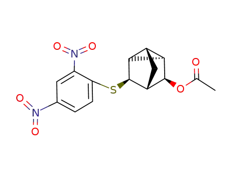 syn-exo-3-acetoxy-5-(2,4-dinitrophenylthio)nortricyclene