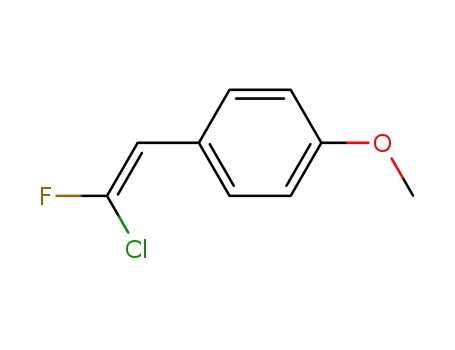 cis-2-Fluor-2-chlor-1-<4-methoxy-phenyl>-ethylen