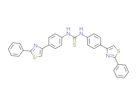 1,3-bis-[4-(2-phenyl-thiazol-4-yl)-phenyl]-thiourea