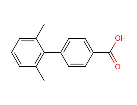Molecular Structure of 364070-34-8 (4-(2,6-Dimethylphenyl)benzoic acid)
